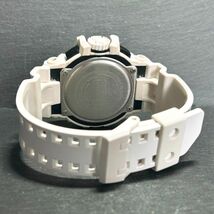 美品 CASIO カシオ G-SHOCK ジーショック GA-400-7A 腕時計 クオーツ アナデジ カレンダー 多機能 ホワイト ステンレススチール 動作確認済_画像7