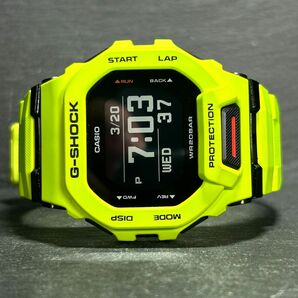 新品 CASIO カシオ G-SHOCK ジーショック G-SQUAD ジースクワッド GBD-200-9 腕時計 クオーツ デジタル モバイルリンク 多機能 イエローの画像4