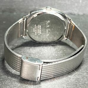 PAUL SMITH ポールスミス 5530-F52258 メンズ 腕時計 アナログ 3針 クオーツ オレンジ×イエロー文字盤 シルバー ステンレス メタルバンドの画像6