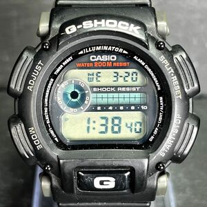 CASIO カシオ G-SHOCK Gショック DW-9000-1 メンズ 腕時計 デジタル クオーツ ブラック カレンダー 多機能 ステンレス 新品電池交換済み