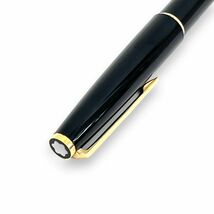 70s MONTBLANC モンブラン 万年筆 文房具 筆記用具 CLASSIC クラシック ブラック ビジネス コンバーター式 14金 14金_画像4