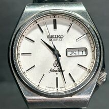 1979年製 SEIKO セイコー SilverWave シルバーウェーブ 7545-8020 腕時計 クオーツ アナログ 3針 カレンダー 亀戸製 ステンレススチール_画像3