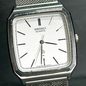 1979年製 美品 SEIKO セイコー QUARTZ クオ―ツ 9641-5030 腕時計 アナログ 3針 ステンレススチール 亀戸製 新品電池交換済み 動作確認済み