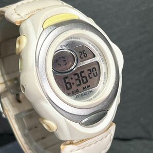 CASIO カシオ Baby-G ベビージー G-COOL ジークール BGC-100 腕時計 アナログ クオーツ カレンダー ホワイト ステンレス 新品電池交換済みの画像3