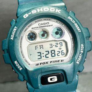 CASIO カシオ G-SHOCK ジーショック DW-6900 腕時計 クオーツ デジタル 多機能 ステンレススチール ブルー ステンレススチール 動作確認済