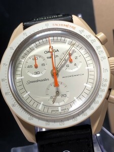 新品 Swatch × Omega MISSION TO JUPITER スウォッチ × オメガ ミッション トゥ ジュピター 腕時計 バイオセラミック SO33C100