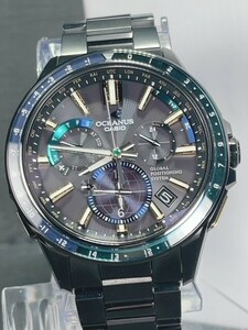 世界限定500本 新品 カシオ CASIO オシアナス OCEANUS GPS ハイブリッド 電波ソーラー 電波時計 腕時計 OCW-G1100E-1AJF 定価30万