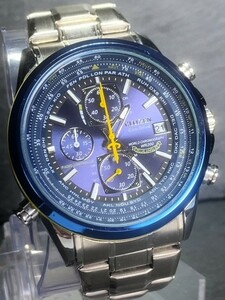 CITIZEN Citizen blue angel s модель кварц наручные часы аналог календарь хронограф bijine Swatch рабочее состояние подтверждено 