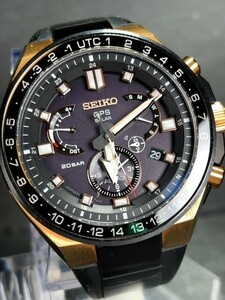 超美品 セイコー SEIKO アストロン ASTRON エグゼクティブ GPS ソーラー電波 腕時計 ソーラーGPS衛星電波時計 SBXB170 8Xシリーズ