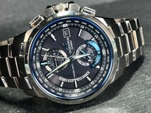 美品 カシオ CASIOオシアナス OCEANUS マンタ OCW-T1000-1AJF 電波時計 ソーラー タフソーラー電波時計 マルチバンド6　定価158000円_画像5