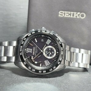 美品 SEIKO BRIGHTZ セイコー ブライツ SAGA089 ソーラー電波 腕時計 スーパークリアコーティング ワールドタイム ビジネスウォッチの画像6