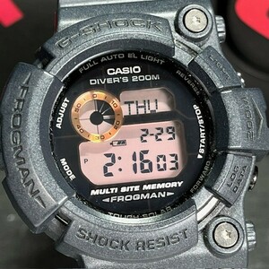 限定 新品 CASIO G-SHOCK カシオ ジーショック FROGMAN フロッグマン GW-200MS-1JF 腕時計 ソーラー 200M防水 チタン Men in Rusty Black