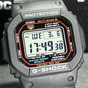 新品 CASIO G-SHOCK カシオ ジーショック アナログ GW-M5610U-1JF 腕時計 タフソーラー メンズ マルチバンド6 ブラック スクエア デジタル