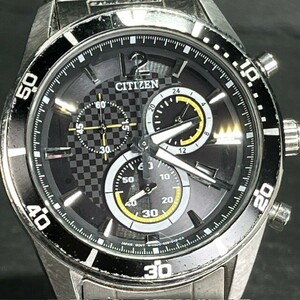 CITIZEN COLLECTION シチズン コレクション VO10-6742F 腕時計 ソーラー エコドライブ クロノグラフ ブラック アナログ カレンダー