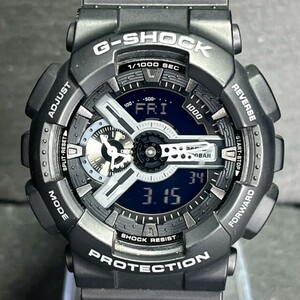 CASIO カシオ G-SHOCK Gショック GA-110LP-1AJF メンズ 腕時計 アナデジ カレンダー 多機能 ブラック文字盤 ステンレス 新品電池交換済み