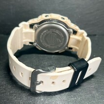 CASIO カシオ G-SHOCK Gショック G-LIDE Gライド DW-5600E-1 腕時計 デジタル タフソーラー カレンダー ホワイトカスタム 動作確認済み_画像6