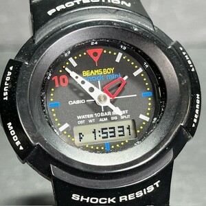 限定 CASIO G-SHOCK mini カシオ ジーショック ミニ gmn-50 腕時計 クォーツ デジタル BEAMS BOY 10周年記念モデル アナログ ブラック