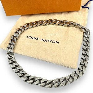 LOUIS VUITTON ルイヴィトン ネックレス コリエ LV チェーンリンクス M69987 シルバー ファッション アクセサリー 保存袋 箱付き 送料無料