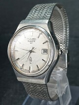 1979年製 SEIKO セイコー Q822-8000 メンズ アナログ クォーツ ヴィンテージ 腕時計 ホワイト 亀戸製 カレンダー メタルベルト ステンレス_画像3