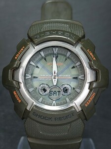 CASIO カシオ G-SHOCK ジーショック TheG ザ・ジー GW-1510J-3A メンズ デジアナ ソーラー 腕時計 2針 グリーン ラバーベルト ステンレス