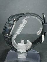 美品 CASIO カシオ G-SHOCK ジーショック AWG-M100A-1A メンズ デジアナ タフソーラー 腕時計 ブルー ブラック ラバーベルト 動作確認済み_画像4