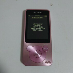 SONY ソニー WALKMAN ウォークマン NW-S14 ピンク 8GB 再生OK 