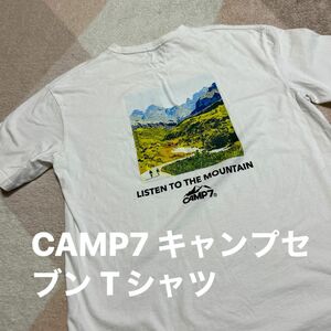 CAMP7 キャンプセブン Tシャツ Lサイズ 半袖 Tシャツ綿100%