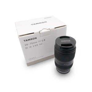 TAMRON (タムロン) 28-75mm F2.8 Di III VXD G2 / Model A063（ソニーE用/フルサイズ対応/レンズプロテクター付属）