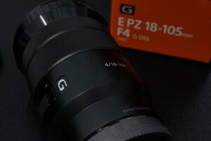 ☆美品！☆E PZ 18-105mm F4 G OSS☆電動パワーズーム搭載標準ズームレンズ☆SELP18105G☆SONY　ソニー☆Gレンズ