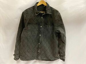 STUSSY ステューシー 23AW QUilted Denim Shirt vintage デニム キルティング ジャケット1110305 M [034] 131/416C