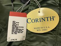CORINTH コリンズ N-2B フライトジャケット CN2B Lサイズ ミリタリー [015] 132/190C_画像5