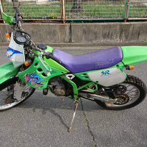 kawasaki kdx125sr 2スト 車体 （兵庫）の画像3