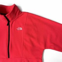 1円～!売切!【正規新品】THE NORTH FACE◆ATTITUDE 1/4ZIP フリース アティテュード US限定 日本未発売 軽量(XXL)赤 ピンク 181024-50_画像4