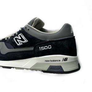 売切り【正規新品】new balance ニューバランス◆M1500PNV スウェード UK製 スニーカー US購入(Dワイズ/US9/27.0cm)紺 190303の画像5