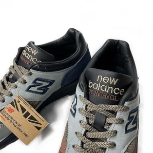 売切り【正規新品】new balance ニューバランス◆M1500INV スウェード UK製 スニーカー US購入(Dワイズ/US10/28.0cm)紺 グレー 190303の画像4