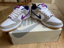 【新品未使用】Rayssa Leal Nike SB Dunk Low PRM Pure Platinum and Vivid Purple us9.5/27.5cm ライッサ・レアウ ナイキ ダンク_画像5