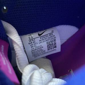 【新品未使用】Rayssa Leal Nike SB Dunk Low PRM Pure Platinum and Vivid Purple us9.5/27.5cm ライッサ・レアウ ナイキ ダンクの画像6