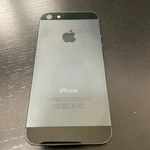 iPhone5 本体 16GB ME045J/A ブラック ④_画像2