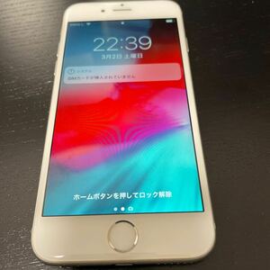 iPhone6 本体 16GB MG482J/A シルバー ⑧バッテリー83%