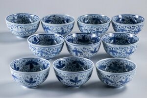 [...] old Imari blue and white ceramics dragon phoenix Tang . writing .10 customer E254A Japanese-style tableware old fine art antique old . Japan cooking . stone charge . tea utensils 