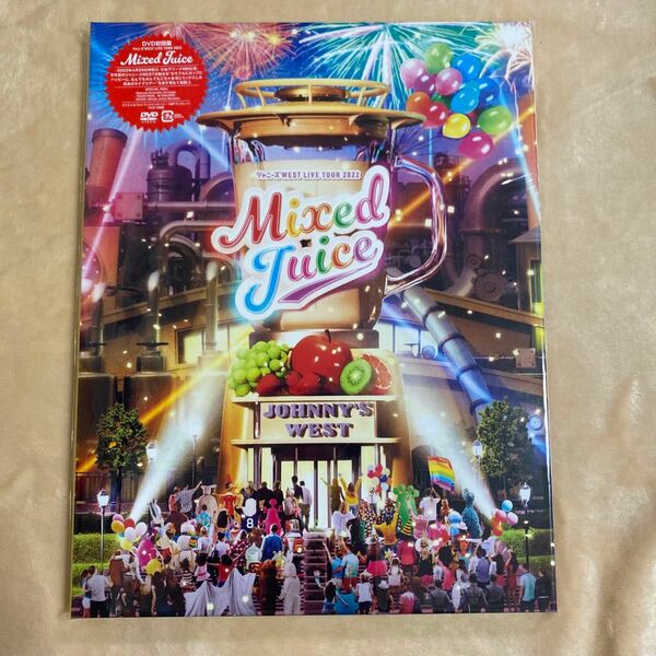 「ジャニーズWEST/ジャニーズWEST LIVE TOUR 2022 Mixed Juice〈初回盤・2枚組〉」