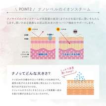 フェイシャルスチーマー フェイス スチーマー ミスト 美顔スチーマー 美顔器 超音波 エステ ナノ イオン ナノスチーマー_画像6