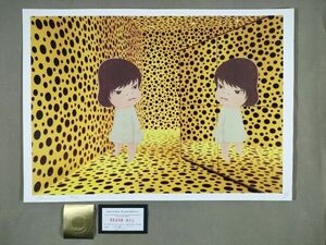 #039 DEATH NYC 世界限定ポスター 現代アート ポップアート NARA YOSHITOMO 奈良美智 草間彌生 かぼちゃ インフィニティドット