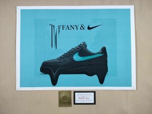 #006 DEATH NYC 世界限定ポスター 現代アート ポップアート ナイキ エアフォース TIFFANY エアジョーダン NIKE SNIKARS DRIP