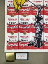 #027 DEATH NYC 世界限定ポスター 現代アート ポップアート アンディウォーホル キャンベル スープ缶 バンクシー 傘と少年 Campbell_画像3