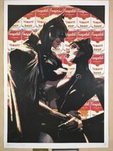 #028 DEATH NYC 世界限定ポスター 現代アート ポップアート バットマン キャットウーマン アンディ・ウォーホル キャンベル_画像2