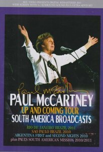 PAUL McCARTNEY SOUTH AMERICA BROADCASTS 2012 (4DVD)