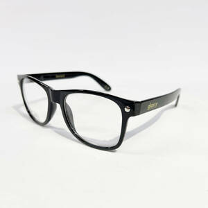 【新品】GLASSY leonald BLACK ブラック UV400 PROTECTION サングラス　眼鏡