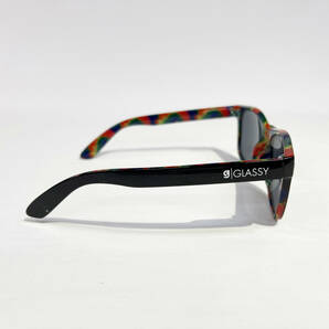 【新品】GLASSY leonald BLACKｘtie dye ブラック Ｘ タイダイ UV400 PROTECTION サングラス 眼鏡の画像4