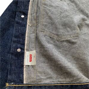 送料無料 美品 濃紺 98年製 日本製 復刻 Levi's リーバイス 71507-XX 507XX 2nd セカンド ビッグE BIGE 革パッチ デニム ジャケット 38の画像7